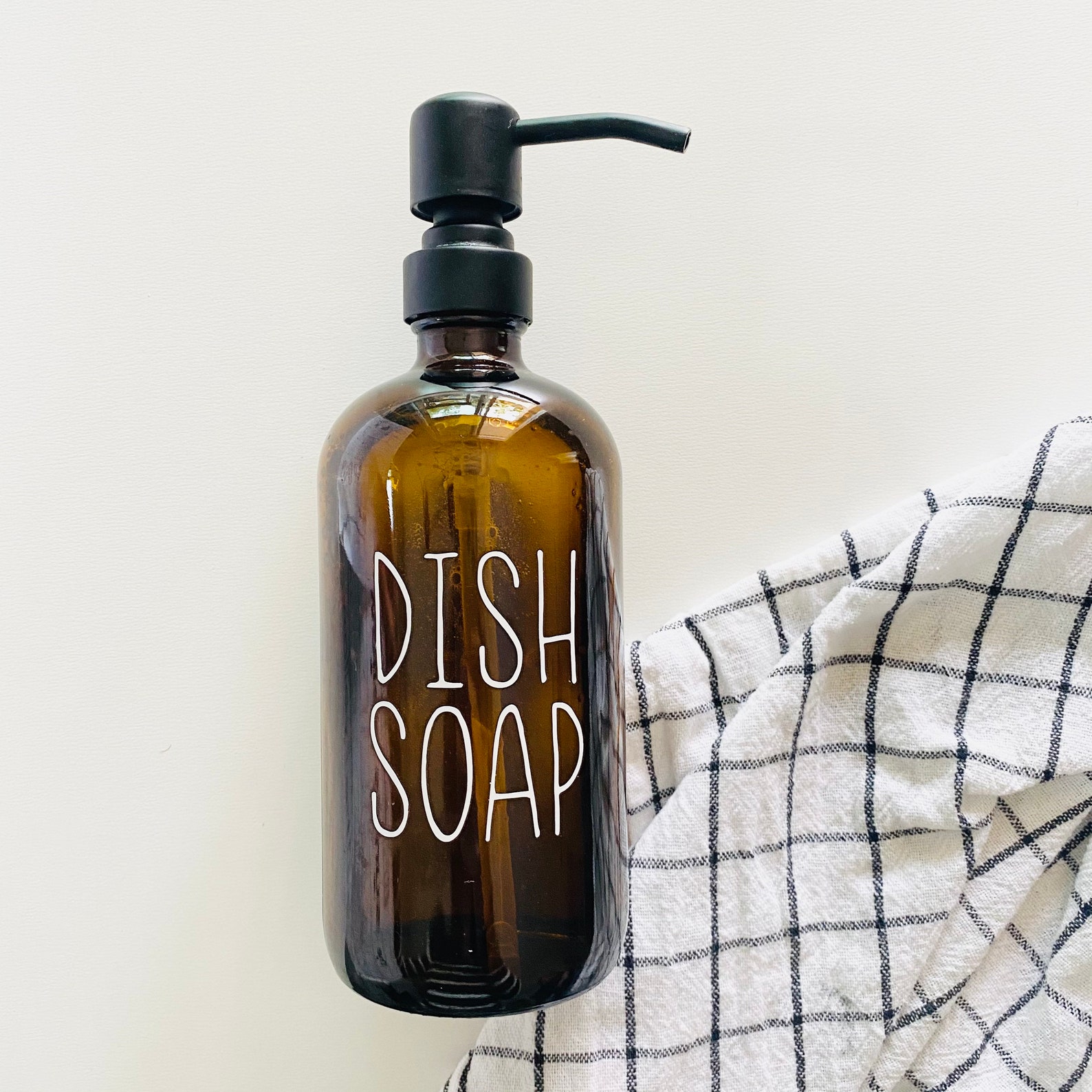 Dish Soap Label for Bottle Decal Only Kitchen Dish Soap Etsy