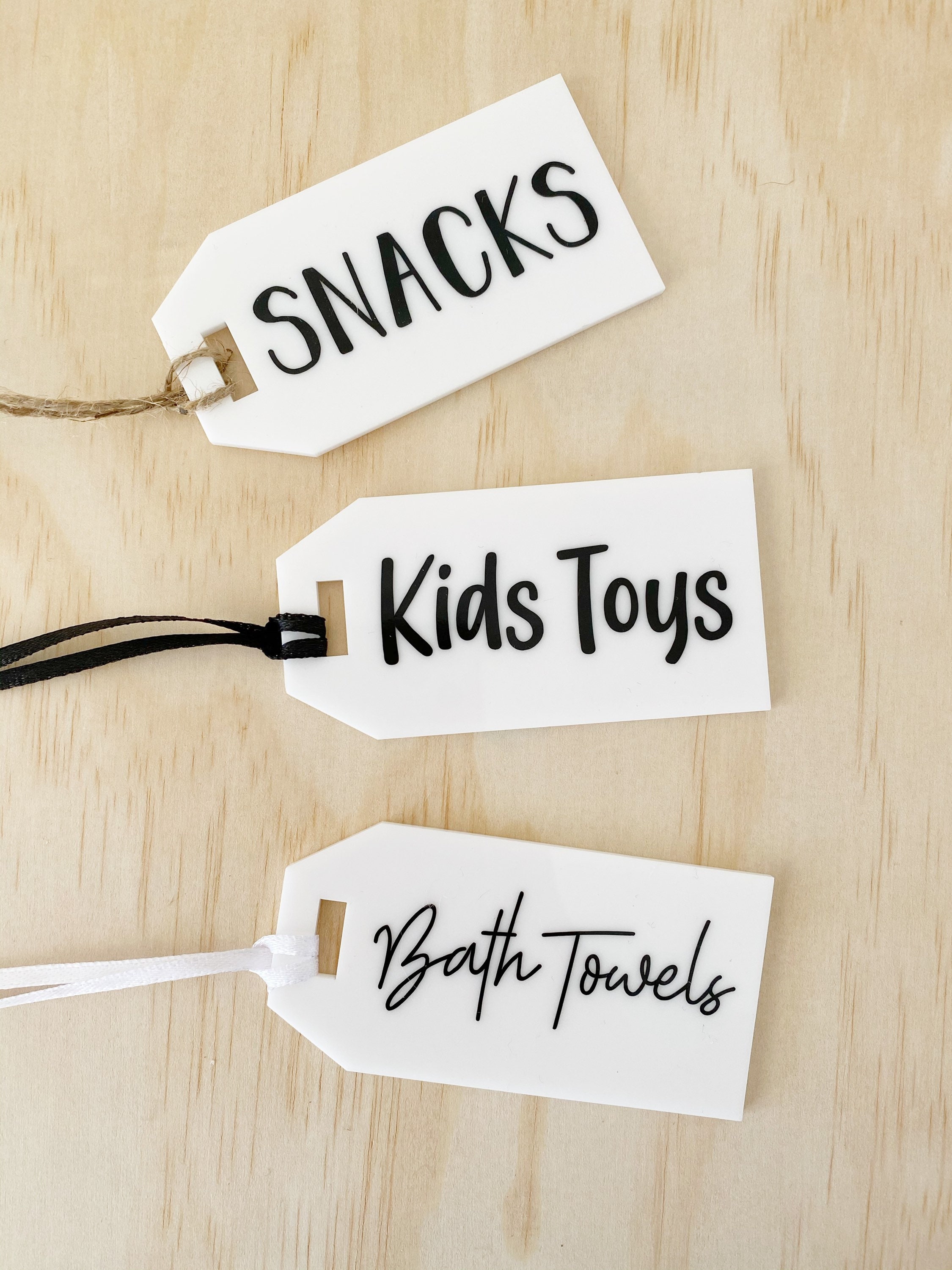 Pantry Label White Swing Tags/Home Etsy