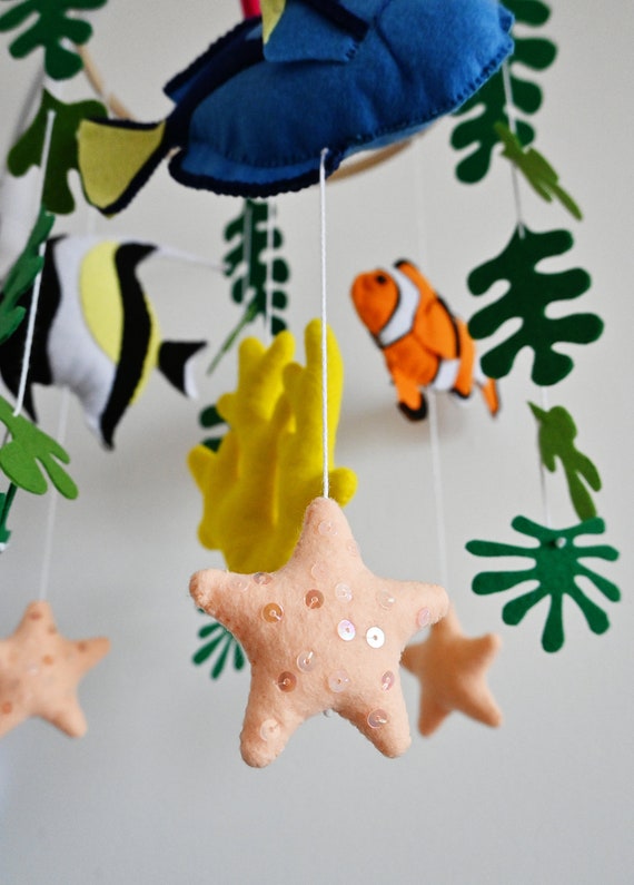 Tropical Crib Mobile / Sea Fishes image