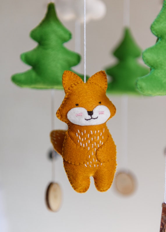Crib Mobile / Forest Animals image