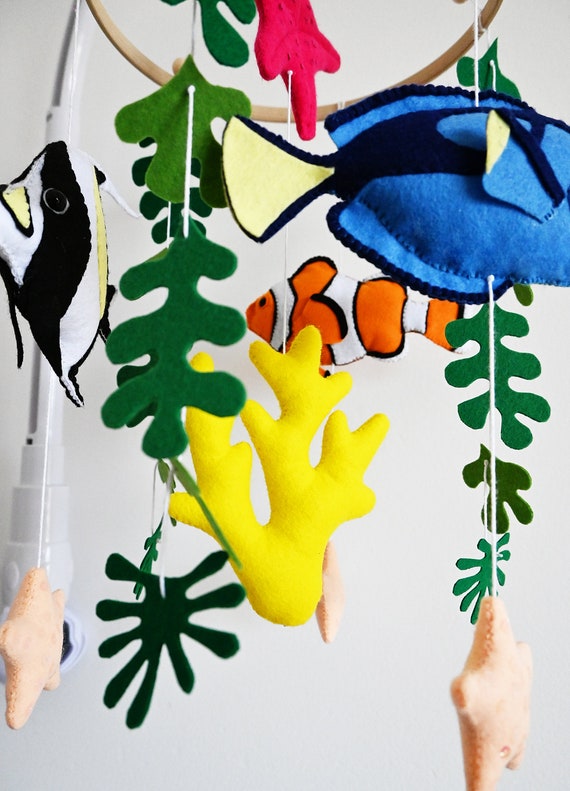 Tropical Crib Mobile / Sea Fishes image