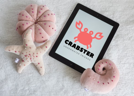 Plush Sea Urchin / Baby Gift image