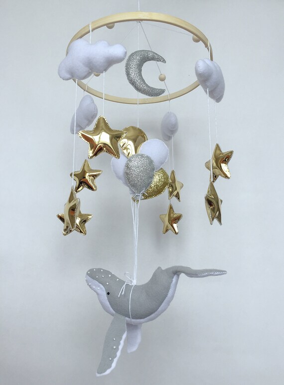 Ocean Crib Mobile / Whale, Balloon image