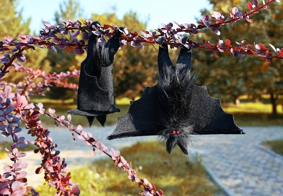 Bat Decor Halloween / Realistic Bat Decoration image