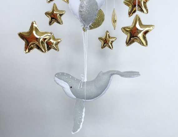 Ocean Crib Mobile / Whale, Balloon image