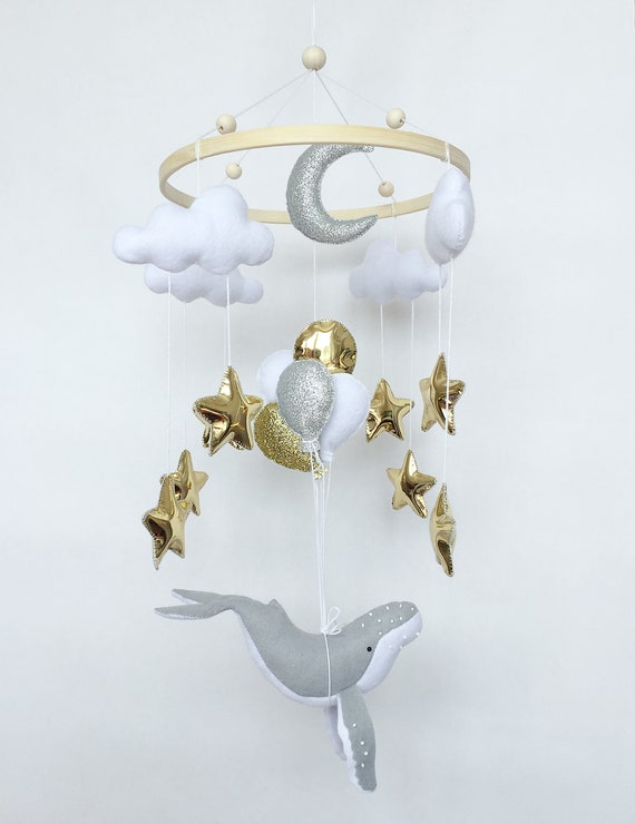 Ocean Crib Mobile / Whale, Balloon image