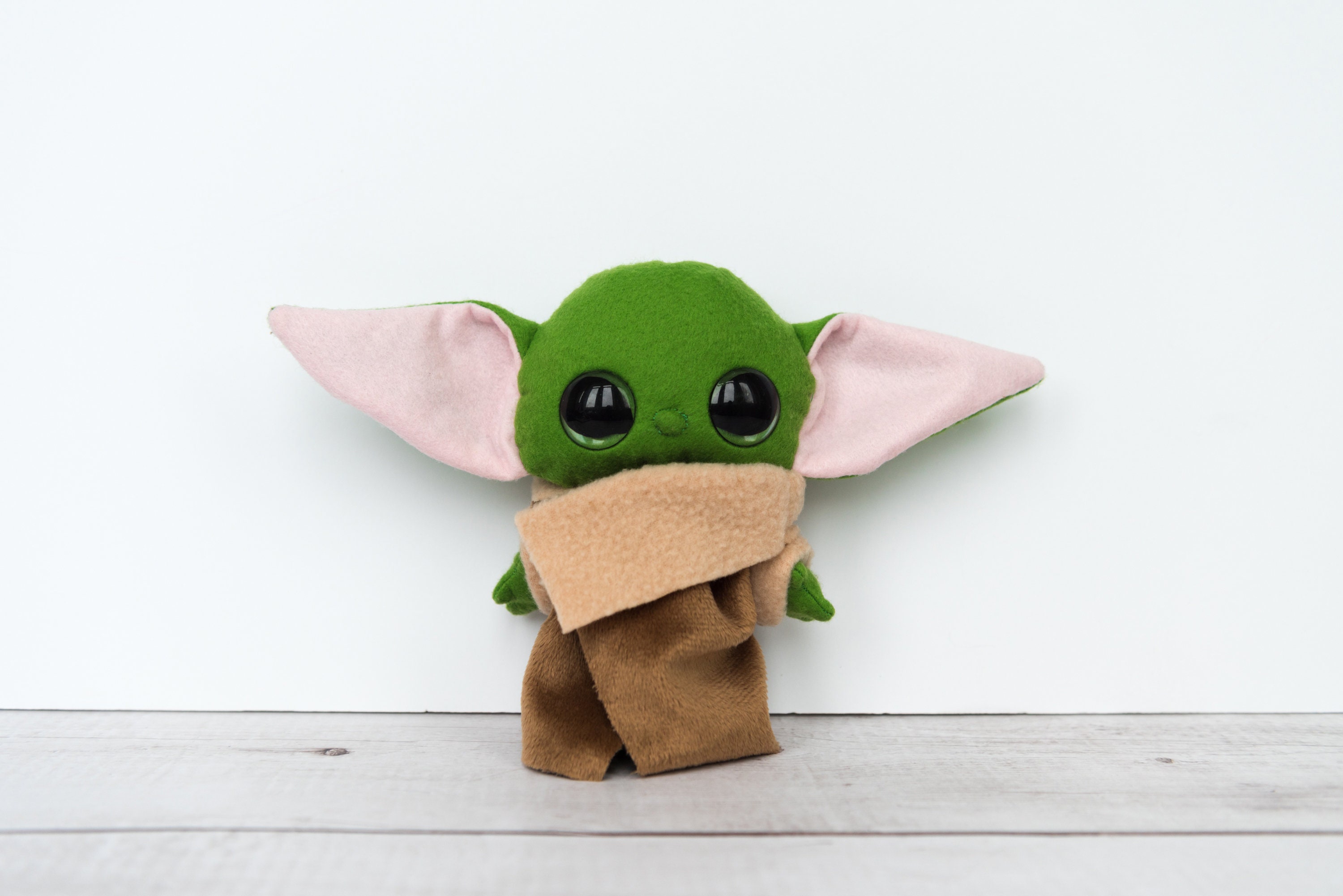 Baby Yoda Baby Yoda Felt Baby Yoda Toy Mandalorian Toy Etsy