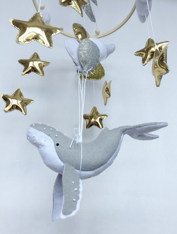 Ocean Crib Mobile / Whale, Balloon image