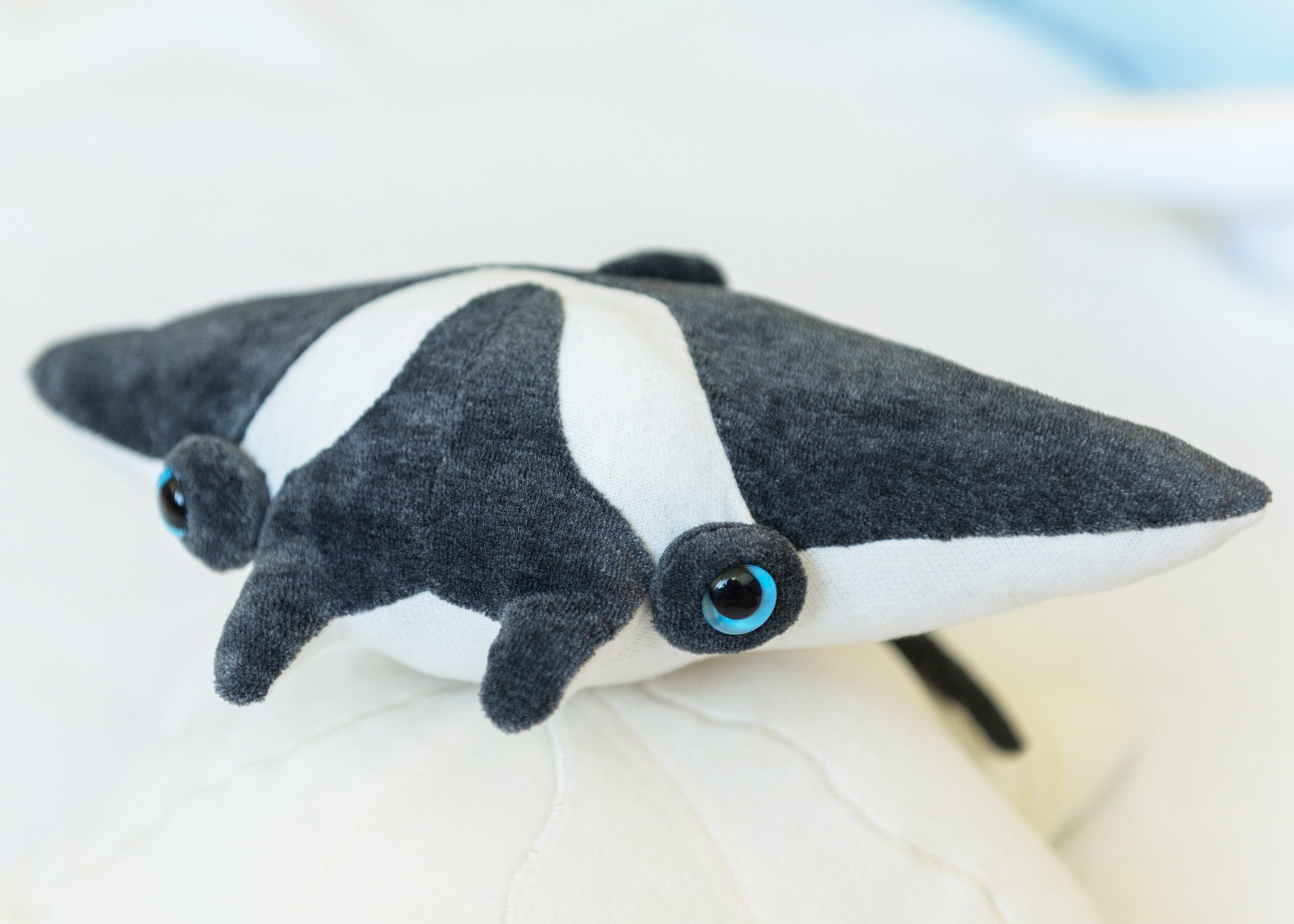 Plush Manta Ray Baby Gift Handmade Toy | Etsy