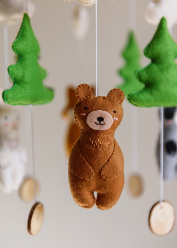 Crib Mobile / Forest Animals image