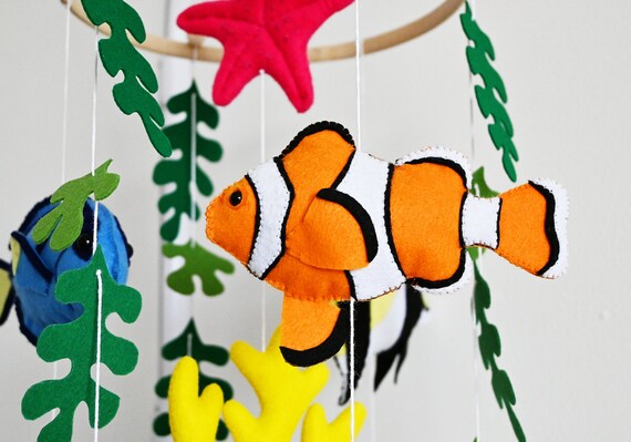 Tropical Crib Mobile / Sea Fishes image