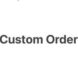Listing For Custom Order in Teresa Art Store. Hand Drawn Clipart Illustrations for Wedding, Bachelorette, Birthday.