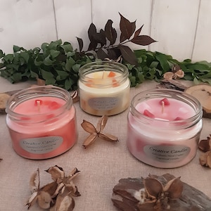 Now 25 % Bigger !! - Hand Crafted Fragranced Candles / Handmade Scented Candles