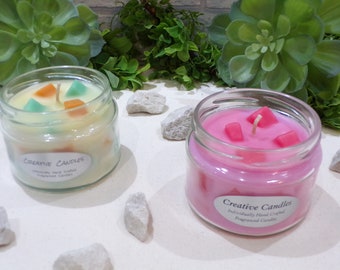 Now 25 & Bigger !! -  Hand Crafted Fragranced Candles / Handmade Scented Candles - Fruity Fragrances