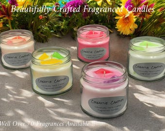 Handmade Scented Candles: 70 Fragrances, buy any 3 or more for extra 25% off !!