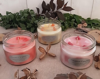 Hand Crafted Scented Candles - 70 Fragrances - buy any 3 or more for extra 25% off - 30 Hour Burn