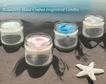 Handmade Scented Candles: Floral Spa Fresh Fragrances