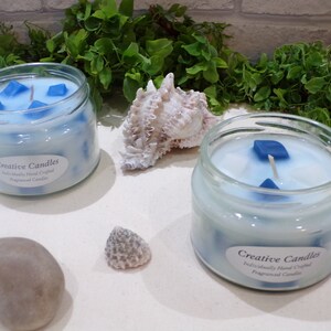 Now 25 % Bigger !! - Hand Crafted Fragranced Candles / Handmade Scented Candles - Clean, Fresh Spa Fragrances