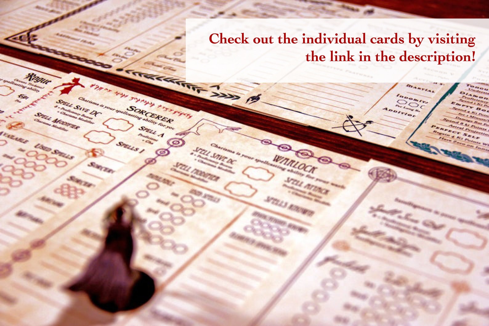 Companion Cards 5e Digital Download All Classes | Etsy