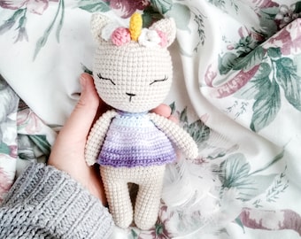 Kotorożec Zoja wzór na szydełko PDF [PL], amigurumi pattern PL