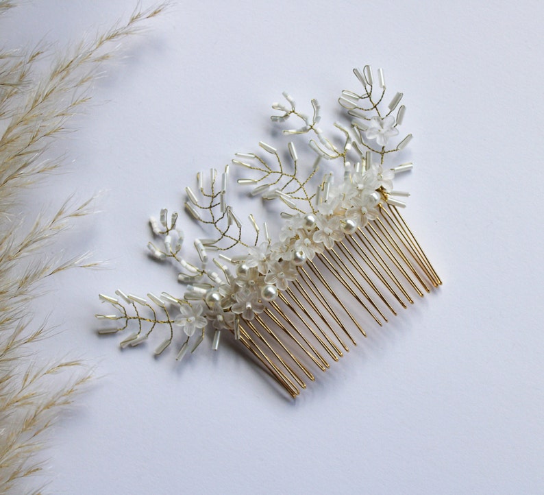 Bridesmaid Accessories Bridal Headpiece Wedding Hair Pieces Bridal Hair Accessory Bridal Haircomb Pearl Hair Accessory Wedding gift