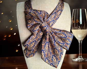 Upcycled Necktie Necklace - Handmade Fashion Tie Style