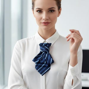 Necktie Necklace for Women - Handmade Tie Style - Unique Fashion Accessory - Perfect Gift for Her