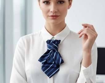 Necktie Necklace for Women - Handmade Tie Style - Unique Fashion Accessory - Perfect Gift for Her
