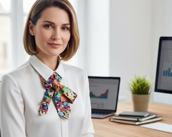 Muppet Show Funny Handcrafted Necktie Necklace: Chic Statement Jewelry