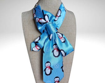 Handcrafted Necktie Necklace: Statement Jewelry, Elegant Accessory