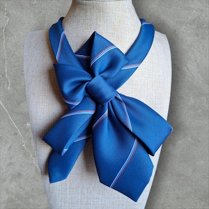 Chic Women&#39;s Necktie Necklace - Handcrafted Statement Jewelry - Elegant Office Wear Accessory - Stylish Gift Idea