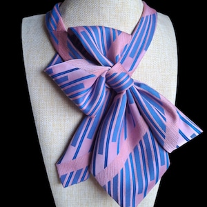 Necktie Necklace for Women - Handmade Tie Style - Unique Fashion Accessory - Perfect Gift for Her
