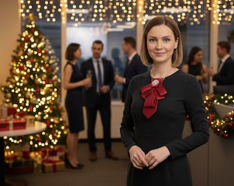 Handcrafted Necktie Necklace: Chic Statement Jewelry