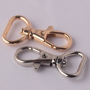 19*43mm Trigger Snap Clip/Silver/Gold/Black/Bronze/Swivel Snap Clasp Hooks/Lobster Buckle/Handbag Purse Accessories