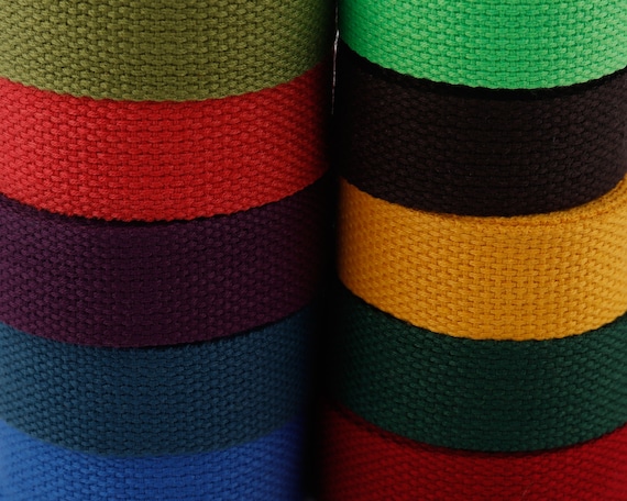 125mm Width Cotton Webbing Leash Webbing Belt Webbing Luggage Strap Webbing Fabric Key Fob Cotton Twill Tape Natural Webbing Etsy