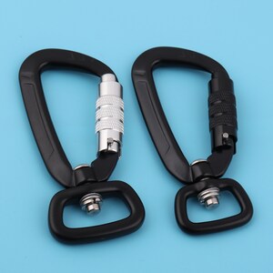 Metall Karabiner Schlüsselanhänger: Rock Klettern Frühling Karabinerhaken - Outdoor Ausrüstung