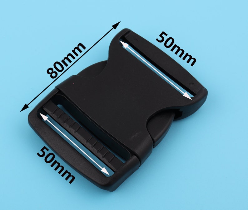 250mm inner Plastic Release Belt Buckle Quick Release Slide Buckle Metal Belt Buckle Bag Strap Buckle Pet Buckle Belt Hardware imagem 4