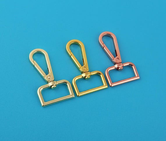 Mousqueton à Boulon Demeras – Crochet à Gâchette Inox 65 Mm – Œillet Pivotant, Résiste à La Corrosion – Pour Péniche, Kayak, Plongée, 1 Ou 5 Pièces