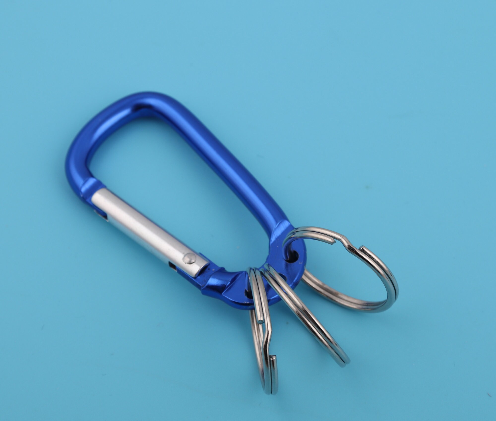 500 Ganci A In Acciaio Inox Per Portachiavi Con Clip On - Foto 10