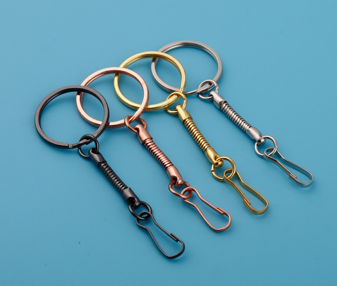 Spring Buckle Keychain Clip: 1