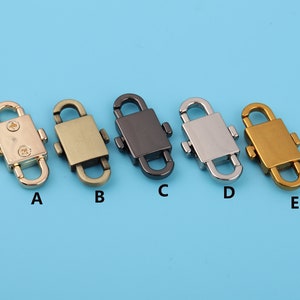 33*17mm Bag Chain Adjuster Buckle,Metal Chain Length Adjuster Clasp,Bag Chain Shortener,Metal Chain Length Shorten Adjuster Clasp