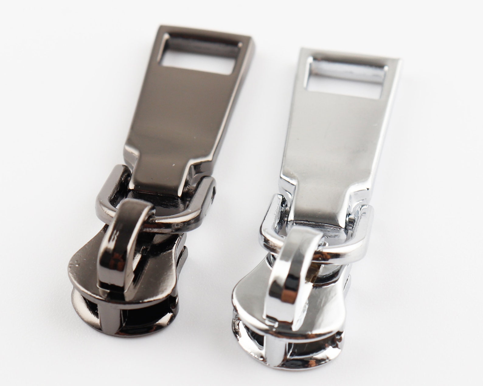 5 Alloy Zipper Heads Metal Teeth Head Slider Zipper Heads Etsy