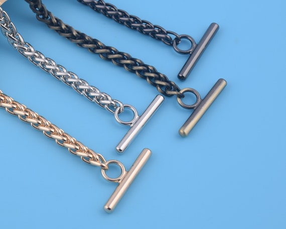 Bag Chain Shortener,metal Chain Length Shorten Adjuster Clasp,light Gold  Belt Buckle Clip for Purse Making 2-4-10PCS 
