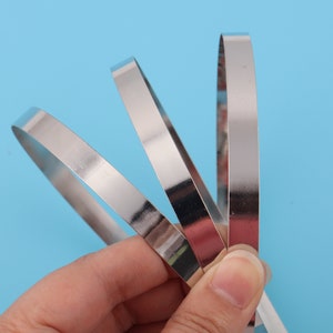 9mm Metal Blank Hair Band,DIY Blank Stainless Steel Headband,Plain Headband,Hair Hoop,Blank Metal Band,Plain Tiara,Bent End,Jewelry Making