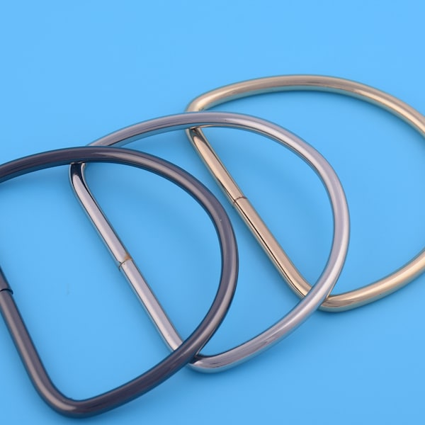 Arch Style Metal Handbag Handles, 90mm Inner Diameter (Pair)