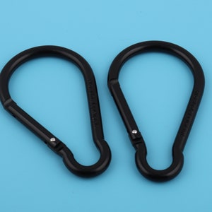 100 mm Karabiner Schlüsselbund: Legierung Feder Karabinerhaken Verschluss