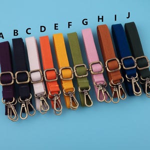 Sangle réglable pour sac à bandoulière : nylon de 20 mm de rechange avec fermoirs pivotants