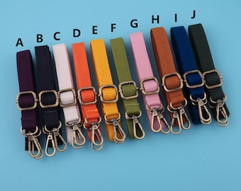 Verstellbarer Crossbody-Taschengurt: 20 mm Nylon-Ersatz mit Drehverschlüssen