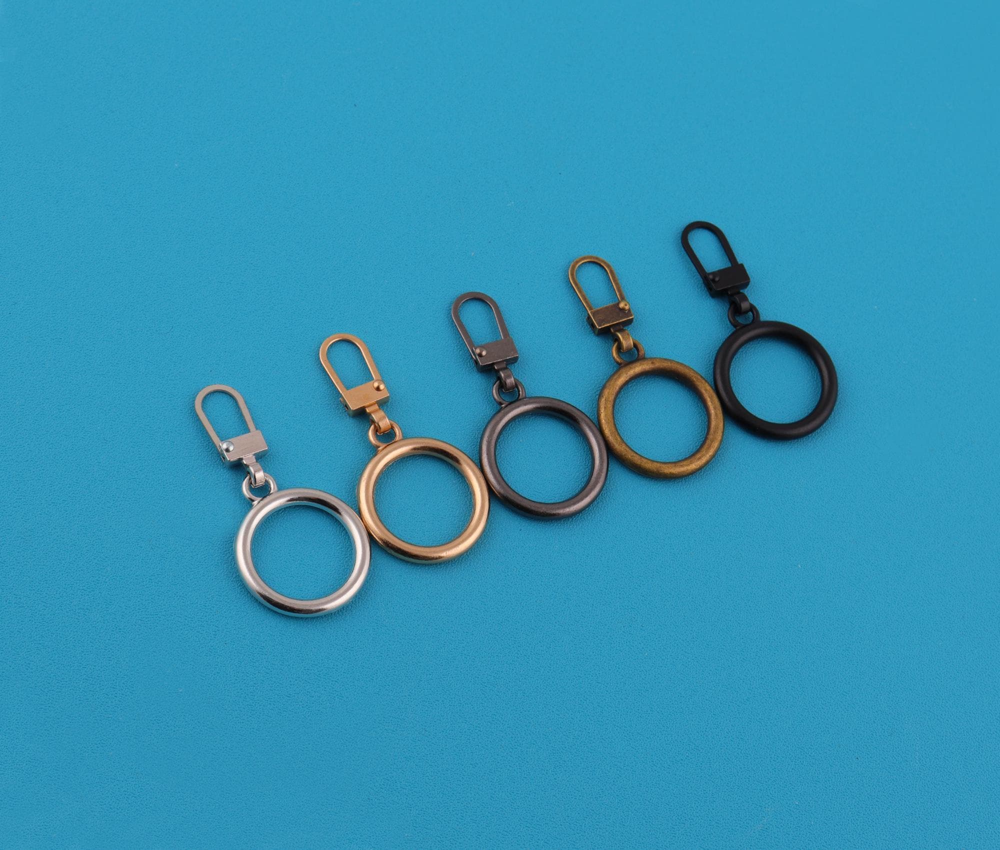 アクセサリー ORIHIRO Metal O-ring Zipper Pull: DIY Handwork Repair - 40mm - Etsy