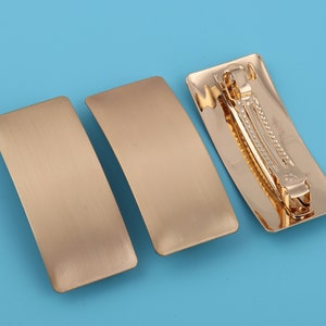 84*36mm Metal Hair Clip Duckbill Clip Hair Pin Side Clip Bang Clip Barrettes Blank Base Diy Jewelry Making Pearl Hair Clip Setting